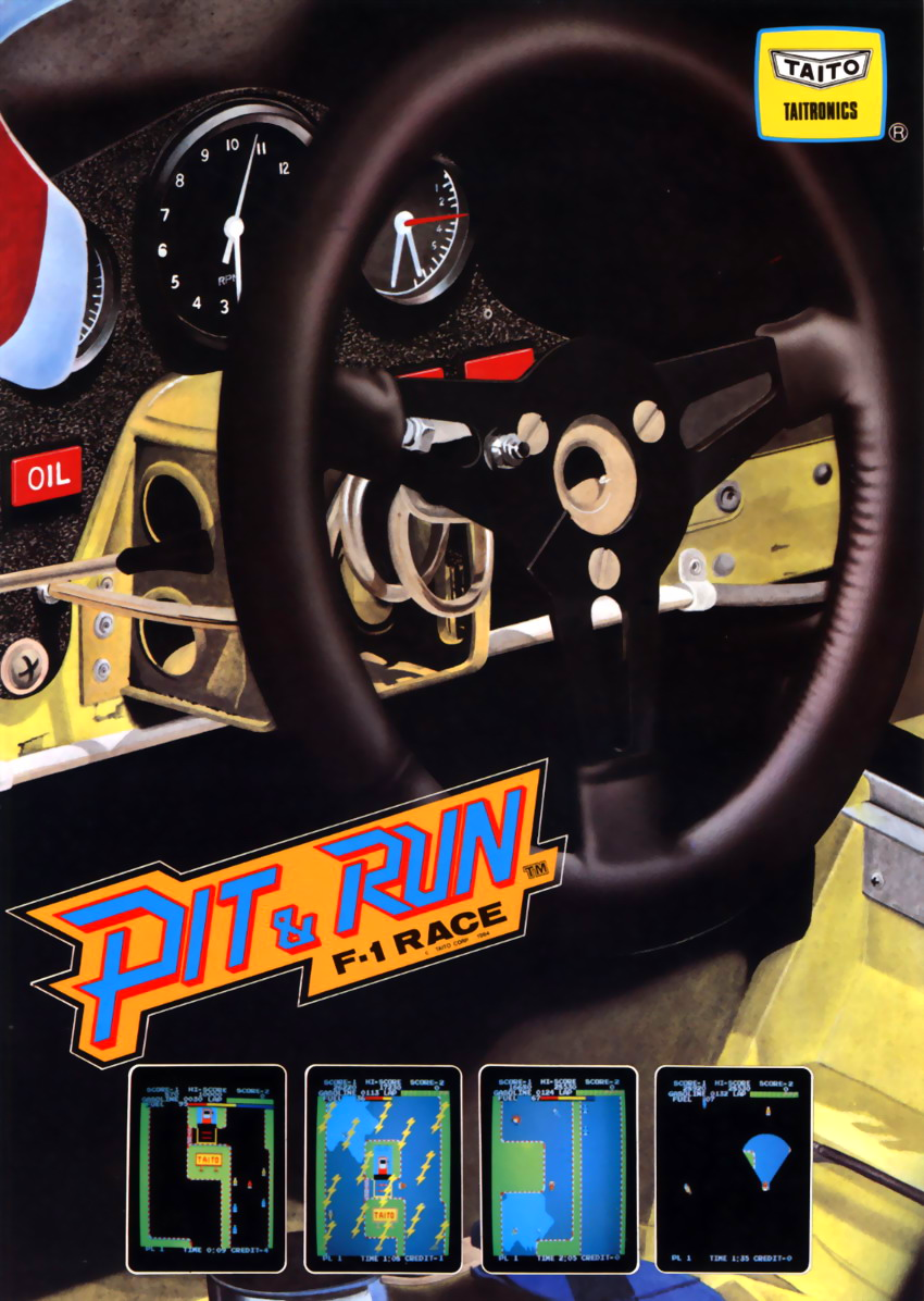 Pit & Run - F-1 Race
