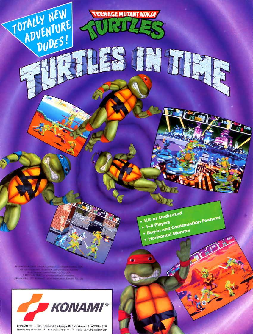 Teenage Mutant Ninja Turtles: Turtles in Time