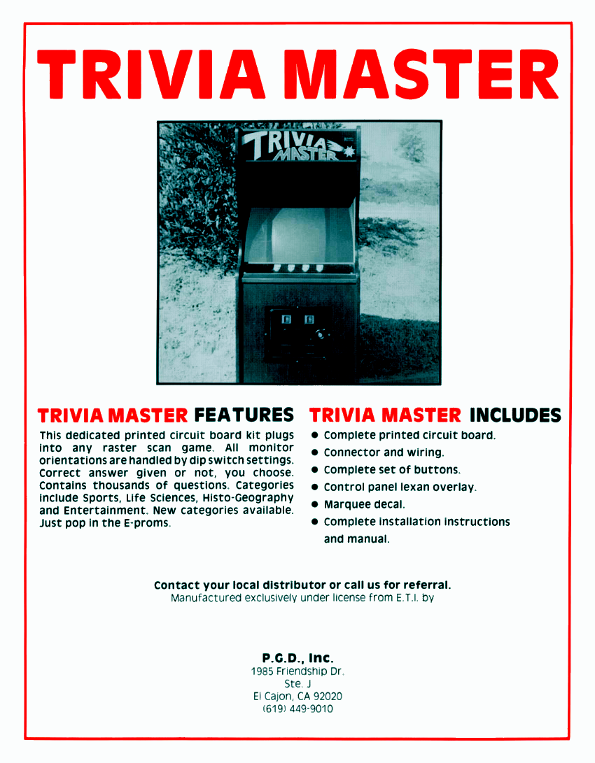 Trivia Master