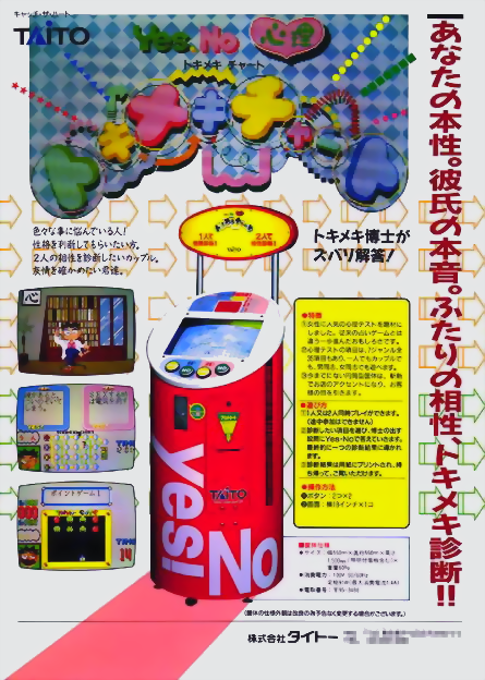 Yes/no Sinri Tokimeki Chart