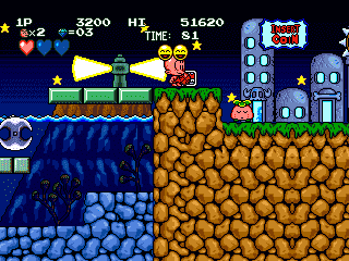 Screenshot B.C. Kid - Arcade Version