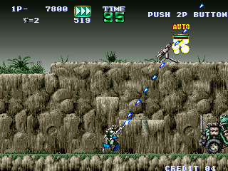 Screenshot Gunforce - Battle Fire Engulfed Terror Island