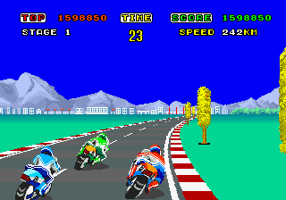 Screenshot Hang-on