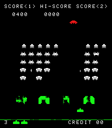 Screenshot Space Invaders / Space Invaders M