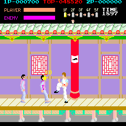 Screenshot Kung-fu Master