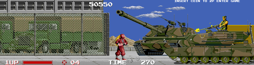 Screenshot The Ninja Warriors