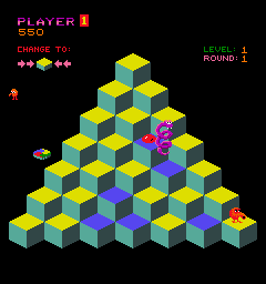 Screenshot Q*bert