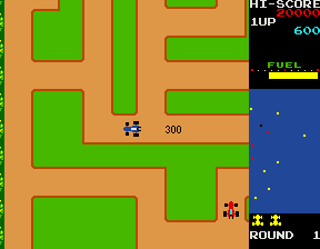 Screenshot Rally X