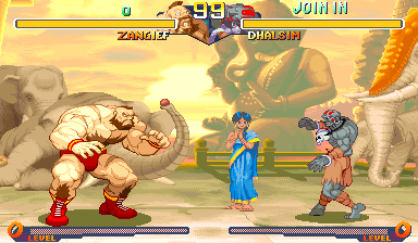 Screenshot Street Fighter Zero 2 Alpha