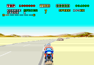 Screenshot Super Hang-On