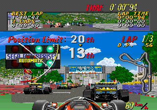 Screenshot Super Monaco GP