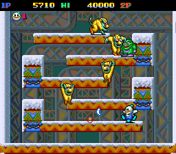 Screenshot Snow Bros. - Nick & Tom