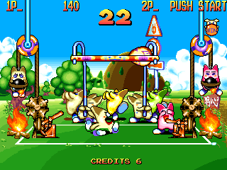 Screenshot Sokonuke Taisen Game