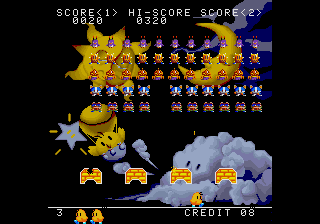 Screenshot Space Invaders DX