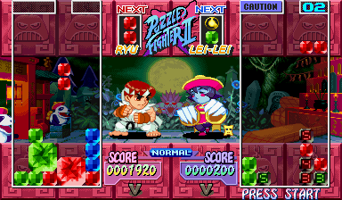 Screenshot Super Puzzle Fighter II X