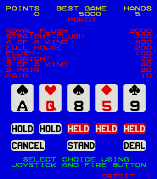 Screenshot Triple Draw Poker
