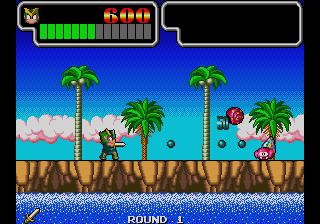 Screenshot Wonder Boy III - Monster Lair