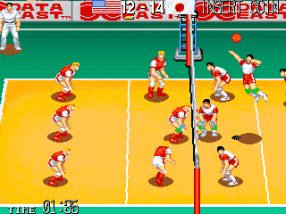 Screenshot World Cup Volley '95