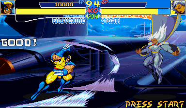 Screenshot X-Men: Children of the Atom