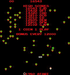 Screenshot Centipede