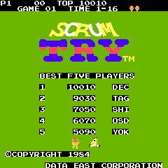 Screenshot Scrum Try