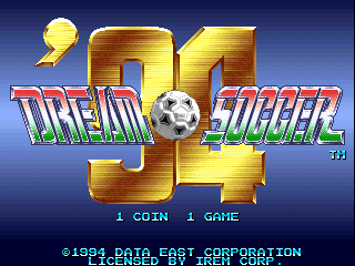 Screenshot Dream Soccer '94