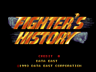 Screenshot Fighter's History