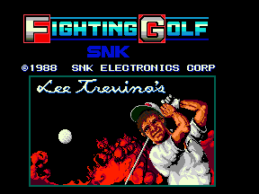 Screenshot Lee Trevino's Fighting Golf