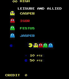 Screenshot Ghostmuncher Galaxian