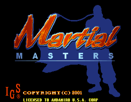 Screenshot Martial Masters