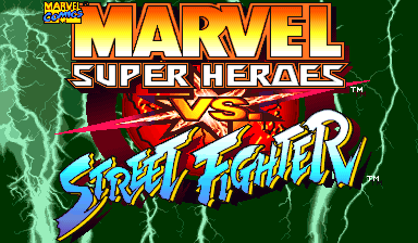 Screenshot Marvel Super Heroes vs. Street Fighter