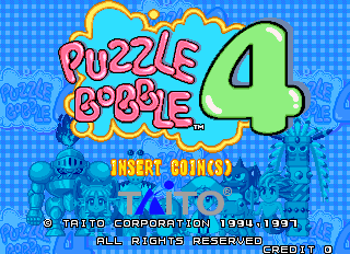 Screenshot Puzzle Bobble 4