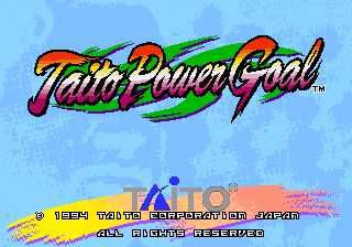 Screenshot Taito Power Goal