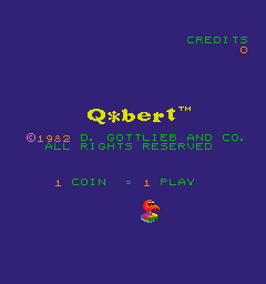 Screenshot Q*bert