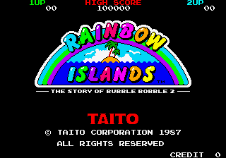 Screenshot Rainbow Islands