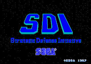 Screenshot SDI - Strategic Defense Initiative