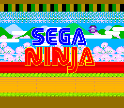 Screenshot Sega Ninja