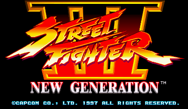 Screenshot Street Fighter III : New Generation