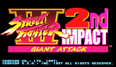 Screenshot Street Fighter III 2nd Impact : Giant Attack