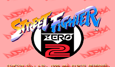 Screenshot Street Fighter Zero 2 Alpha