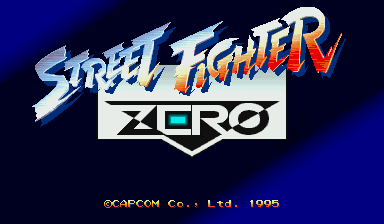 Screenshot Street Fighter Zero
