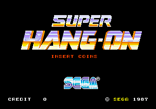 Screenshot Super Hang-On