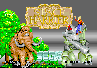 Screenshot Space Harrier