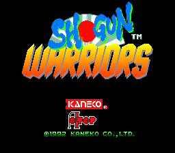Screenshot Shogun Warriors