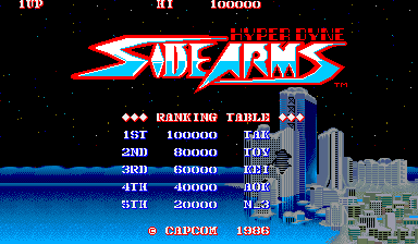 Screenshot Side Arms - Hyper Dyne