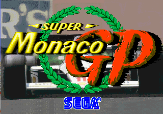 Screenshot Super Monaco GP