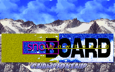 Screenshot Snow Board Championship