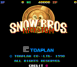 Screenshot Snow Bros. - Nick & Tom