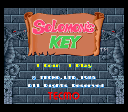 Screenshot Solomon's Key