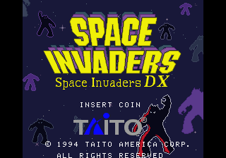 Screenshot Space Invaders DX